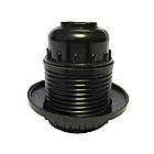 Патрон Е27 латунний трьохконтактний для люстри освітлення та підключення світильників