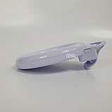 Кільцева LED селфі-лампа прищіпка з дзеркалом для телефону та планшета RPG 11см Selfie Ring Light A4S-White, фото 4