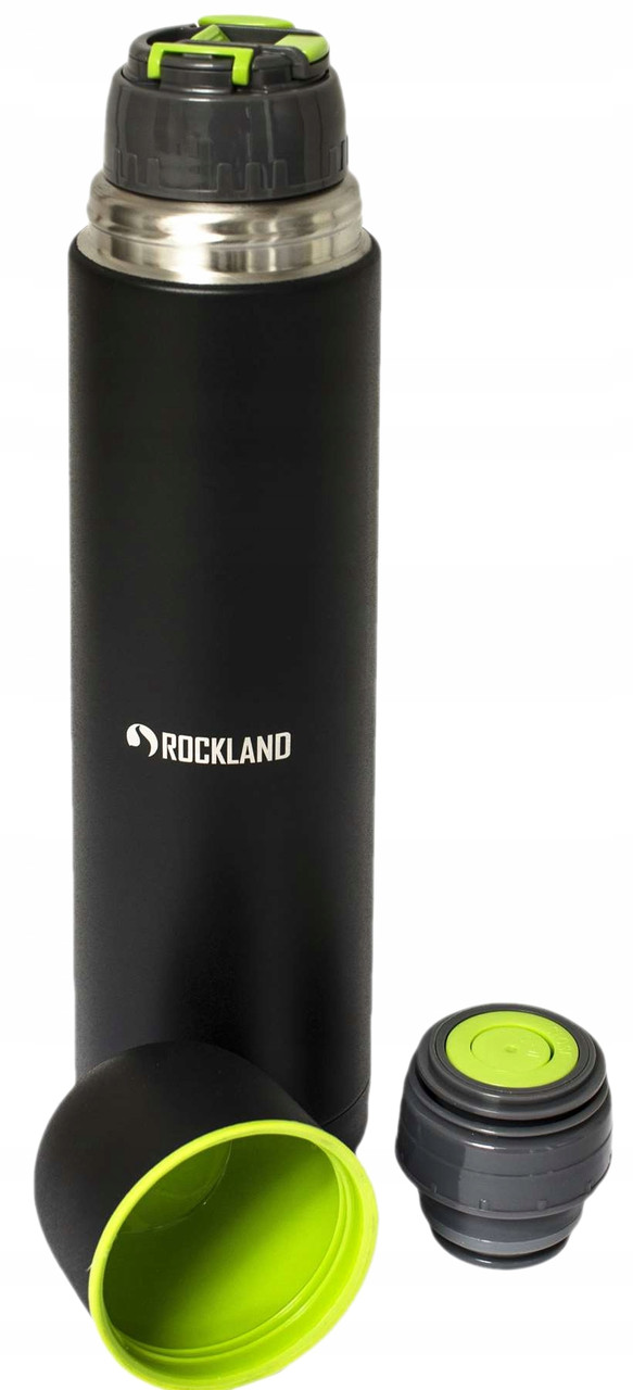 Вакуумна термос-кружка туристична Rockland Astro 1л 1000мл стальна