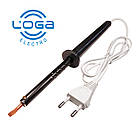 Паяльник електричний 40Вт з мідним жалом 4*65 мм для паяння деталей з термостійкою ручкою