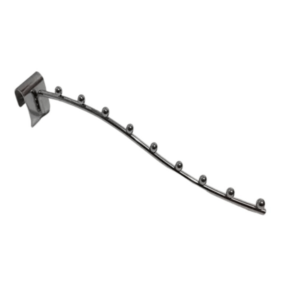 Флейта Кронштейн на Поперечину 9 кульок хромована, фото 1