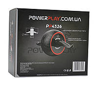 Колесо для преса PowerPlay 4326 зі зворотним механізмом AB Wheel Pro Чорно-червоне, фото 11