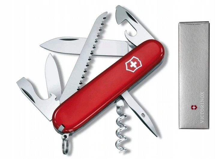 Мультитул Victorinox 1.3613 швейцарський Camper 91 мм 13 в 1 червоний