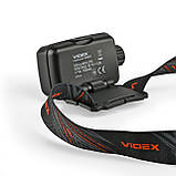 Ліхтар налобний Videx VLF-H189, Червоне світло, Сенсор, Type-C, фото 5