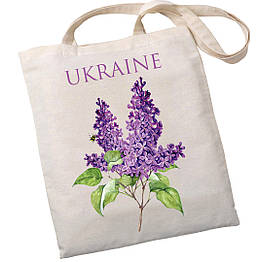 Екошопер BookOpt ВК4077 Ukraine "Бузок" бежевий aiw Оригінал 4186