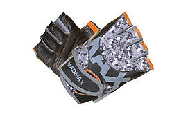 Рукавиці для фітнесу MadMax MFG-831 Mti 83.1 Grey/Digital Camo S aiw Оригінал 3605