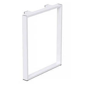 Опора для столу з металу 600×120 мм, H 730 мм 1 шт Білий