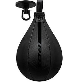 Пневморуша боксерська RDX F6 KARA SPEED BALL + swivel Matte Black aiw Оригінал 3850