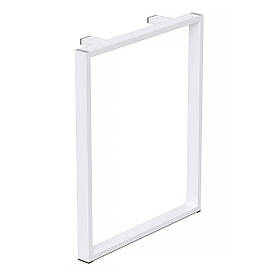 Опора для столу з металу 600×110 мм, H 730 мм 1 шт Білий