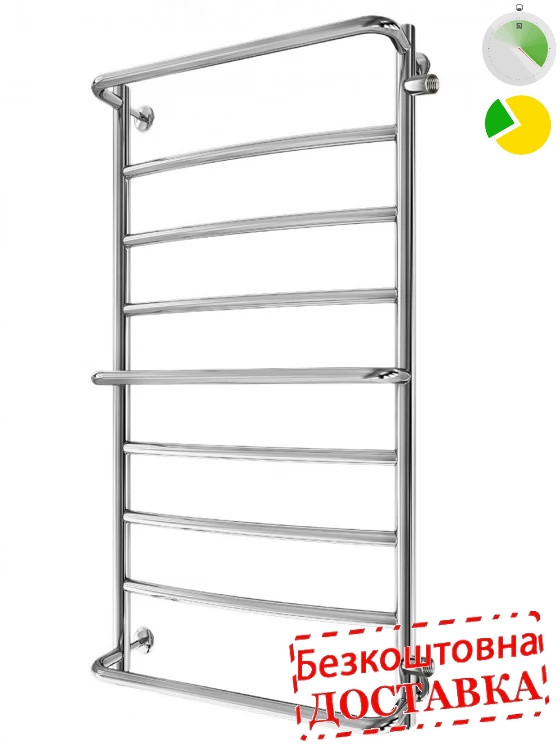 Рушникосушарка водяна Mario Люкс 900х550/800 Б/П 1/2"