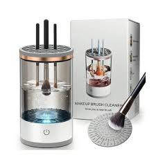 Електричний очищувач пензлів для макіяжу 2 в 1 Makeup Brush Cleaner, білий
