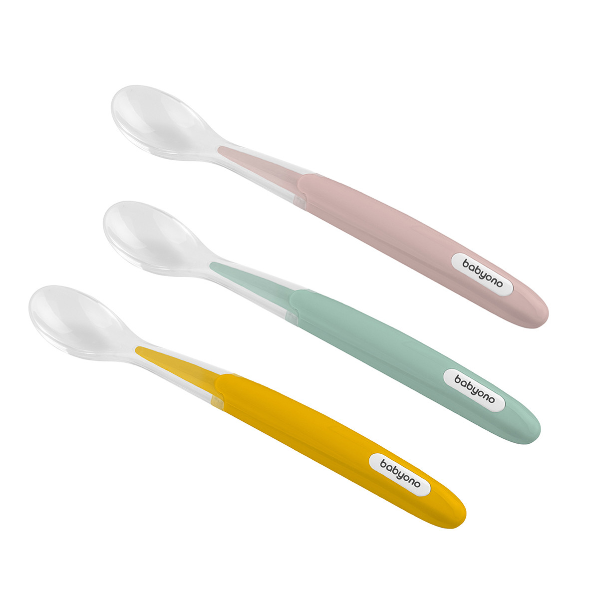 Ложка силіконова BabyOno вузька (Бебіоно) 1069, фото 1