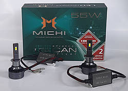 Світлодіодні лампи Led Michi H1 55W Can 5500K 12V 24V 55W (з обманкою)
