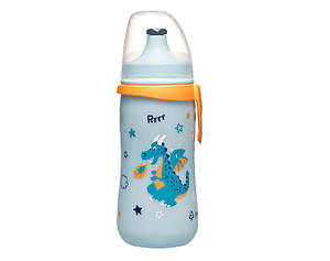 Поільник Nip РР "Kids Cup" з висувною кришечкою від 18 місяців 330 мл. "Х", "PET-Box" (Ніп) 35051