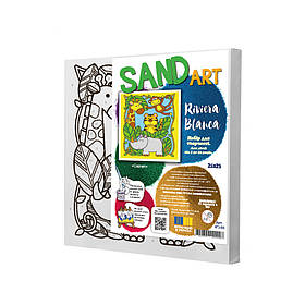 Набір для творчості для дітей Riviera Blanca Сафарі 25x25 см (КГ1-03)