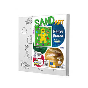 Набір для творчості для дітей Riviera Blanca Різдвяний пряник 25x25 см (КГ1-21)