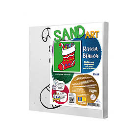 Набір для творчості для дітей Riviera Blanca Новорічна панчоха 25x25 см (КГ1-23)