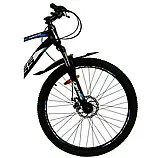 Велосипед Cross 27.5 Tracker Рама 17 black-blue, фото 5