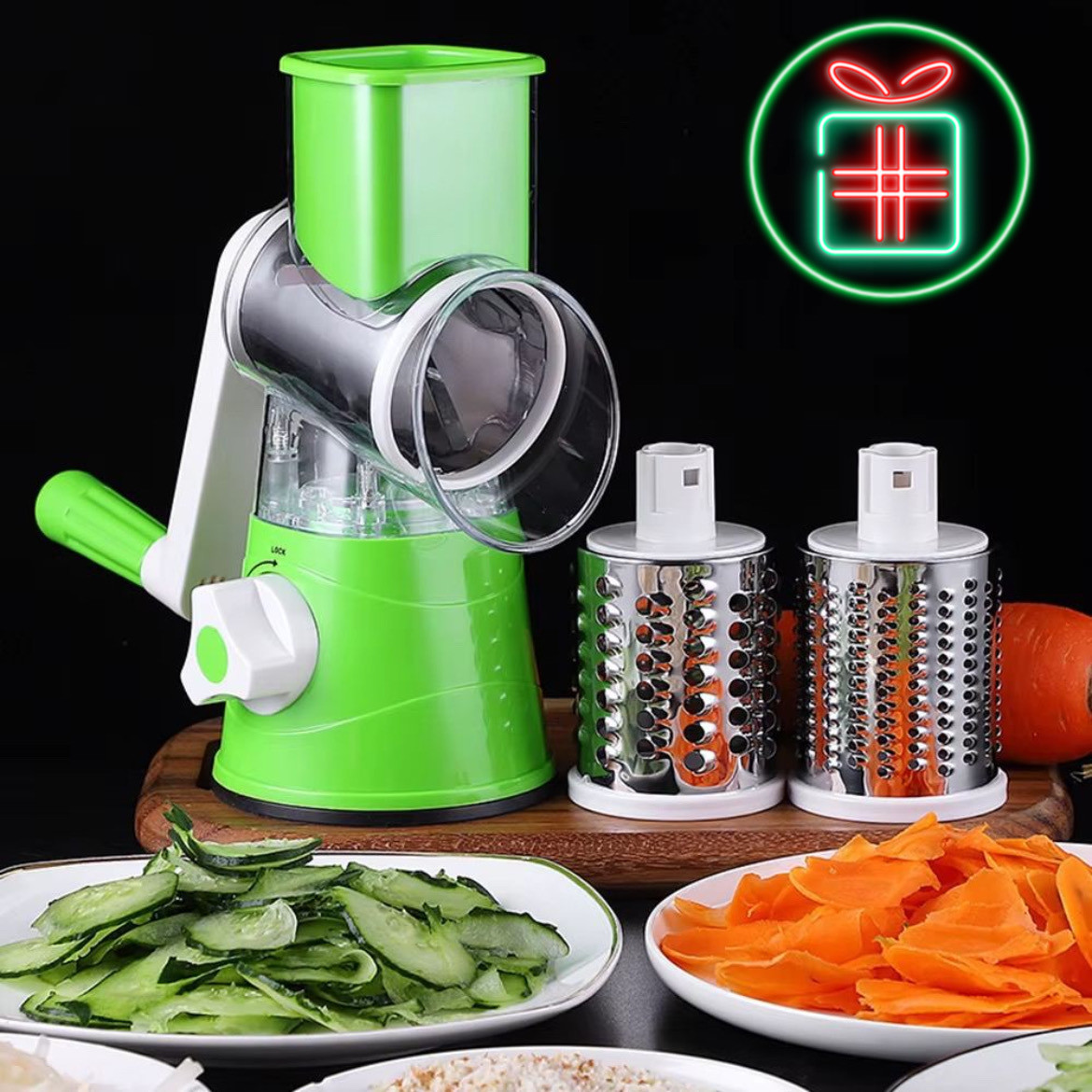 Овочерізка Kitchen Master Мультислайсер Кітчен Майстер. Тертка для овочів і фруктів