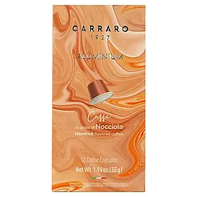 Кава в капсулах Carraro Aluminium Nocciola Nespresso