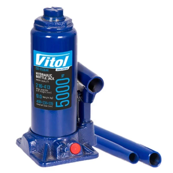 Домкрат гідравлічний телескоп Vitol 5 т DB-05004K