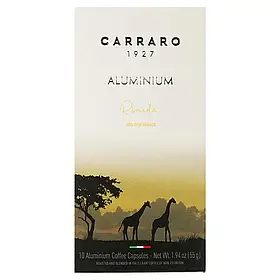 Кава в капсулах Carraro Aluminium Rwanda Nespresso