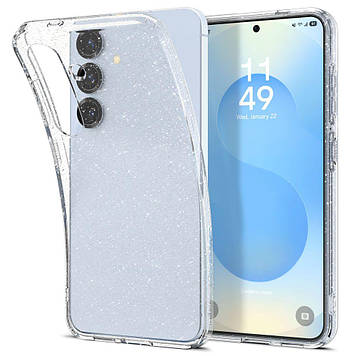 Чохол Spigen для Samsung Galaxy S25 - Liquid Crystal Glitter, Crystal Quartz (ACS08997)