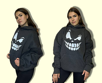 Сіра худі з логотипом