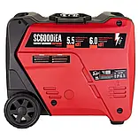 Інверторний бензиновий генератор КВІТКА PRO SC6000iEA (110-7044), фото 8