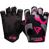 Рукавички для фітнесу RDX F6 Sumblimation PINK S, фото 5
