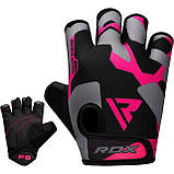 Рукавички для фітнесу RDX F6 Sumblimation PINK S, фото 3
