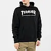 Худі Thrasher чоловіче | жіноче чорне — толстовка з капюшоном Трешер — весна | літо | осінь — S M L XL XXL |, фото 6