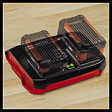 Комплект Акумулятори + Зарядний пристрій Einhell 18 V 3.0 Ah Twincharger Kit (4512083), фото 3