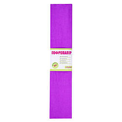 701525 Гофрований папір 1Сентрю бузкова 55% (50см*200см)