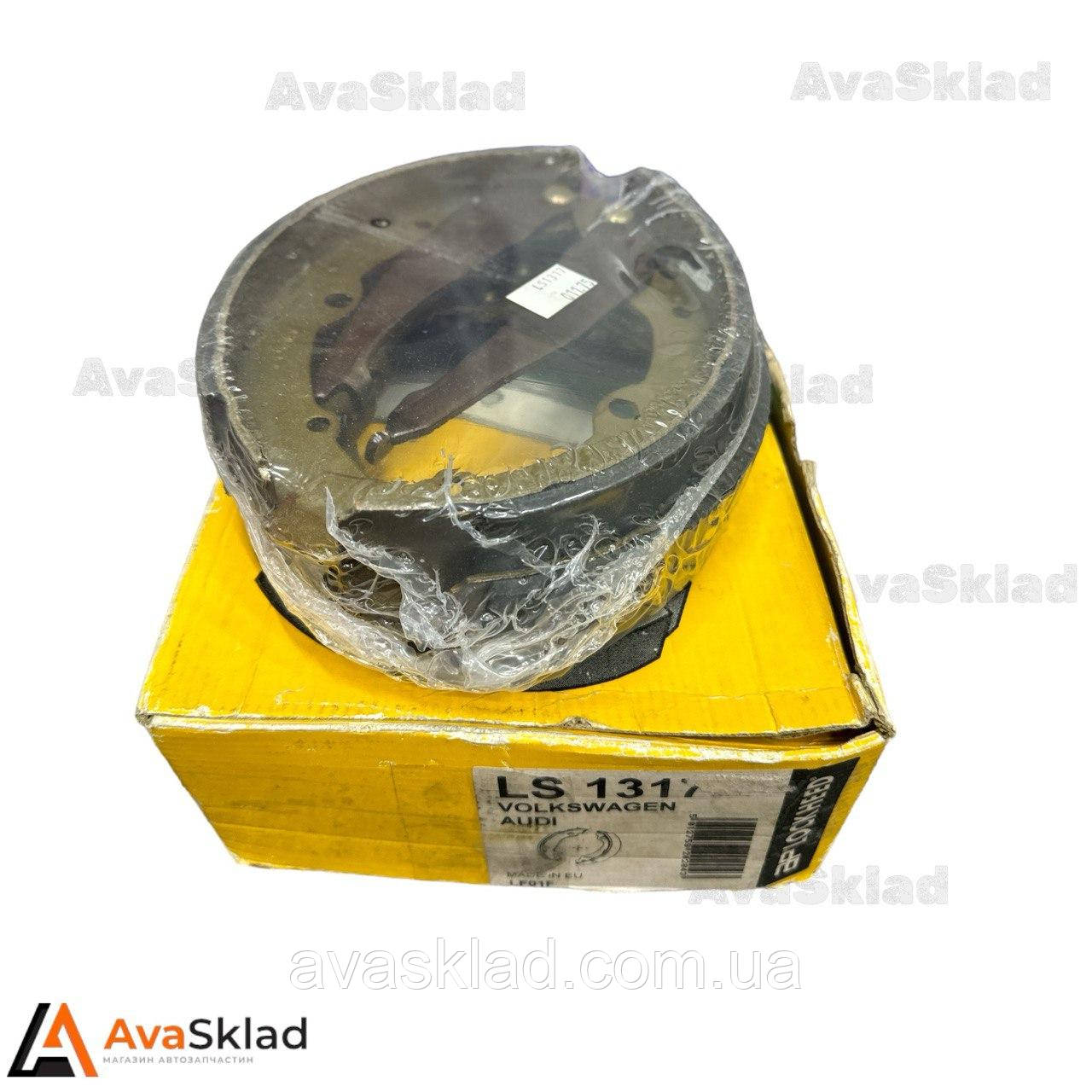 LS1317 Delphi колодки тормозные задние, барабанные