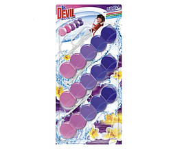 Туалетні блоки для унітазу Dr.Devil Квітковий захід сонця 35 г х 3 шт