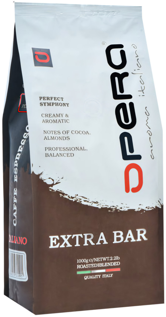 Кава у зернах Opera Extra Bar 1000г 60/40 свіже обсмажування