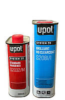 Лак HS 2:1 Brilliant Clearcoat U-POL  1.0л + 0.5л
