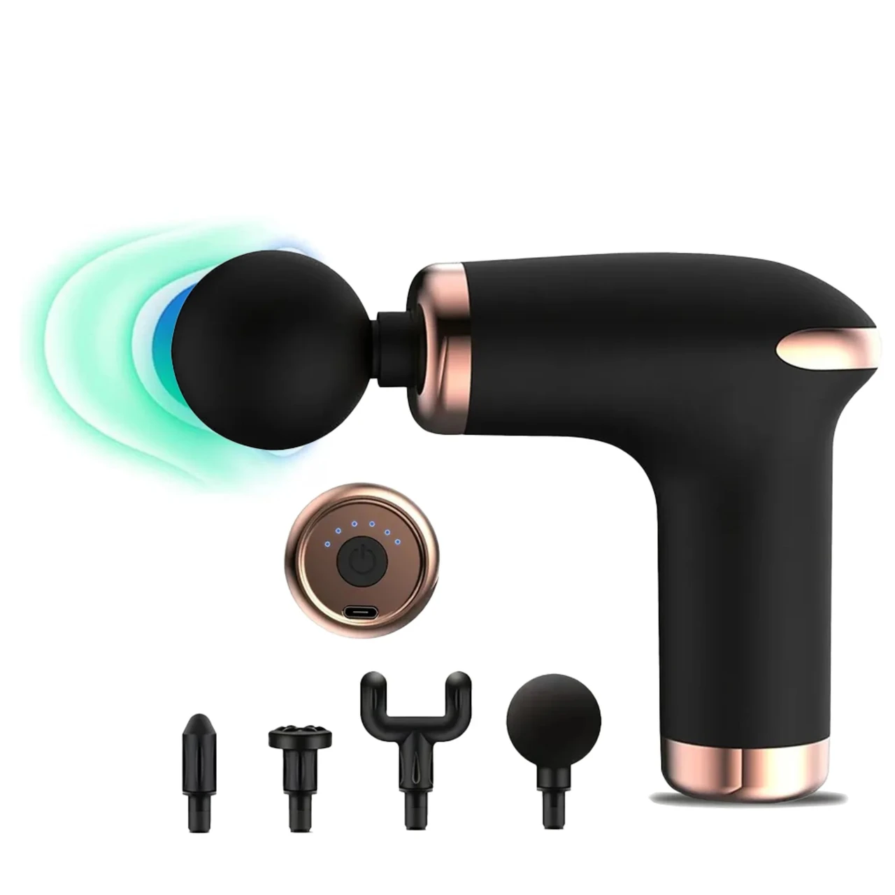 Ручний масажер для тіла Shakti Pro Deep Tissue Muscle Massager Gun для масажу всього тіла