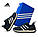 Чоловічі кросівки замша текстиль Adidas ZX Street Navy White, кеди чоловічі Адідас сині. Чоловіче взуття, фото 3