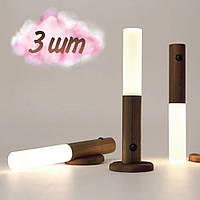 Лампа настінна з датчиком руху, світильник LED з вбудованим акумулятором Induction lamp AND850