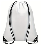 Рюкзак нейлоновий на шнурках iз принтом, фото 2