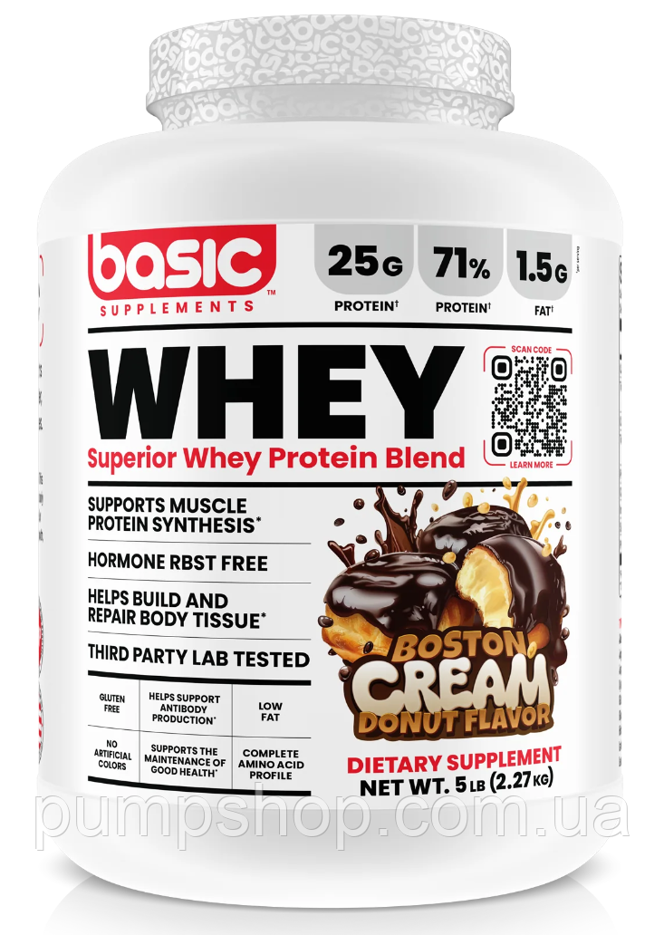 Багатокомпонентний протеїн Basic Supplements Superior Whey Protein Blend 2270 г