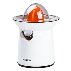 Соковижималка для цитрусових електрична 40 Вт Sokany прес для апельсинів 300 мл Lugi