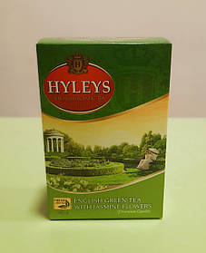 Чай Hyleys English Green з жасмином 100 г зелений
