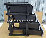 Комод тумбочка міні на 4 ящики, фото 4