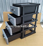 Комод тумбочка міні на 4 ящики, фото 9