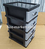 Комод тумбочка міні на 4 ящики, фото 8