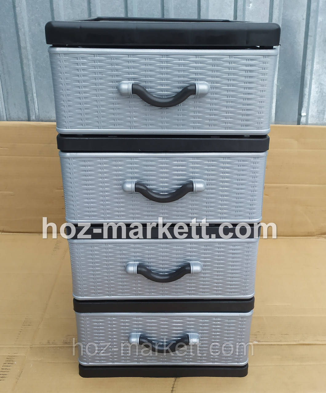 Комод тумбочка міні на 4 ящики, фото 1