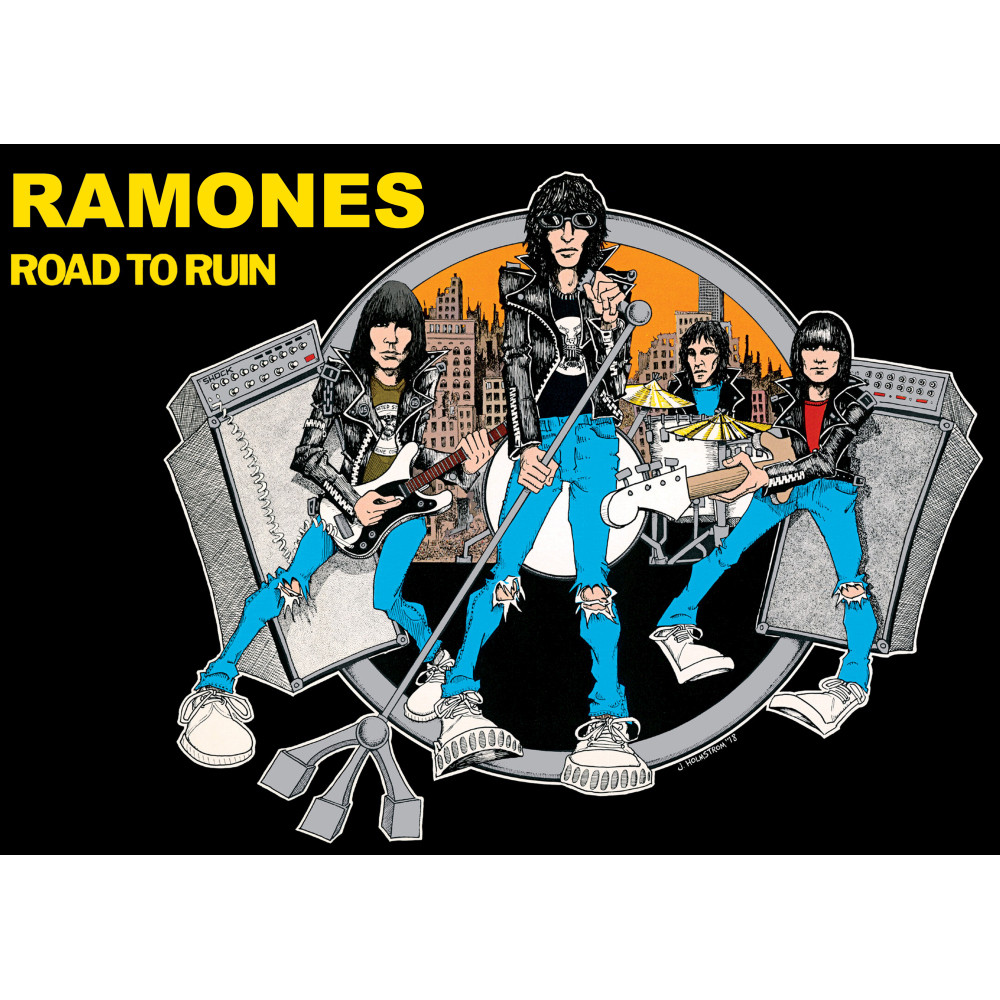 Плакат Ramones (Road to Ruin)